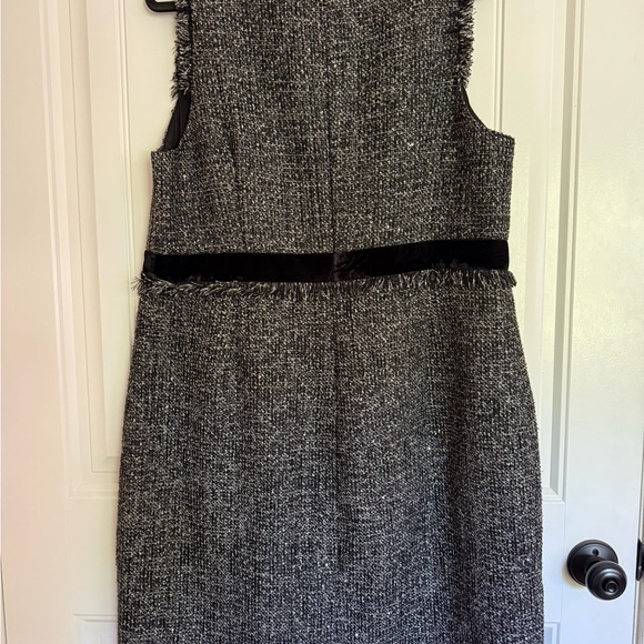 J. Crew Black and Grey Sparkling Tweed Dress and Blazer - Picture 14 of 16